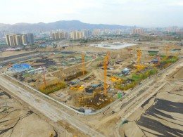 蘭州恒大山水城項目D、E地塊土石方工程施工